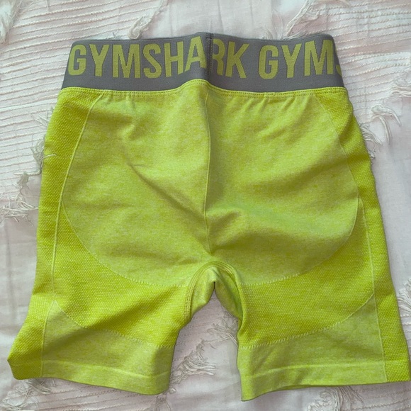 NWOT Lime Green Marl Gymshark Flex Shorts - Picture 3 of 7